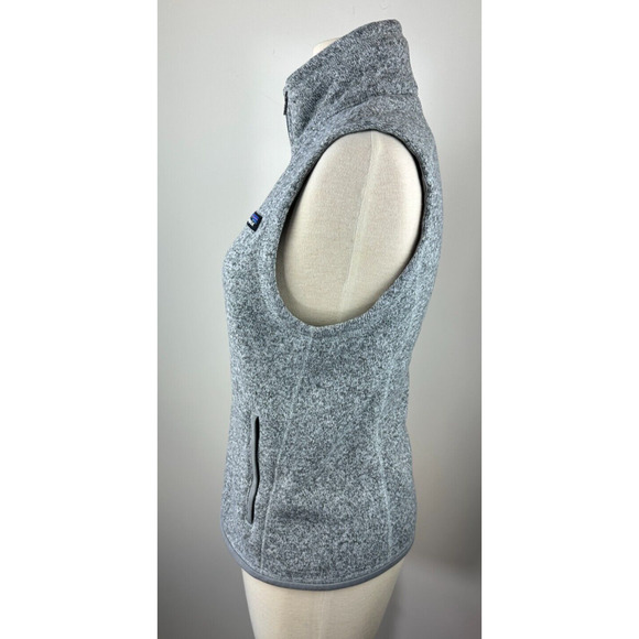 Patagonia Better Sweater Vest Jacket Fleece Full Zip Gray Women's Size Small - Picture 12 of 16
